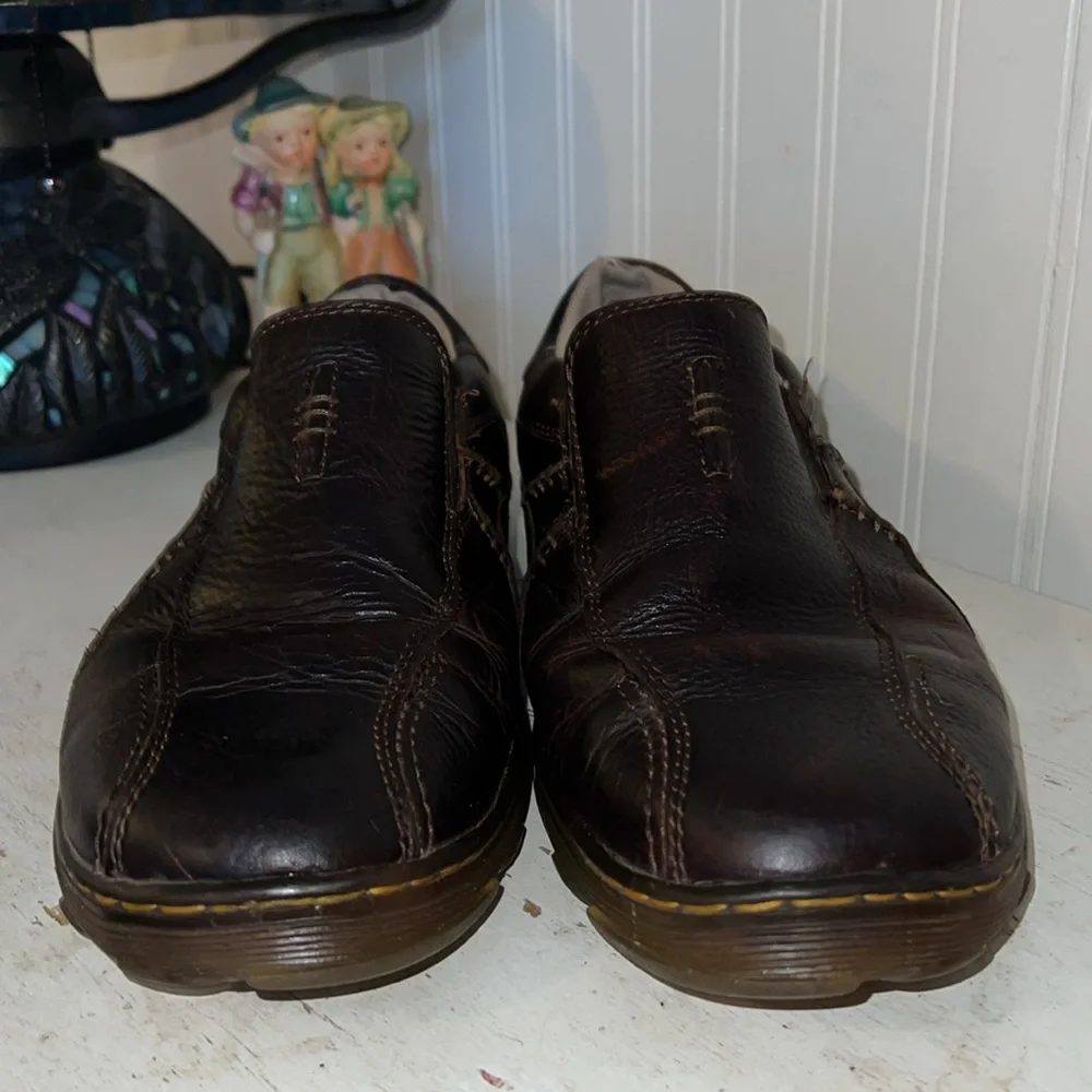 Dr Martens mens slip on loafers shoes size 10 leather